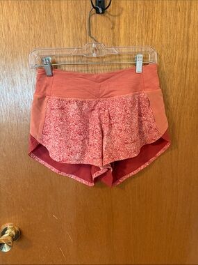 Outdoor Voices Coral Pink Athletic Shorts
